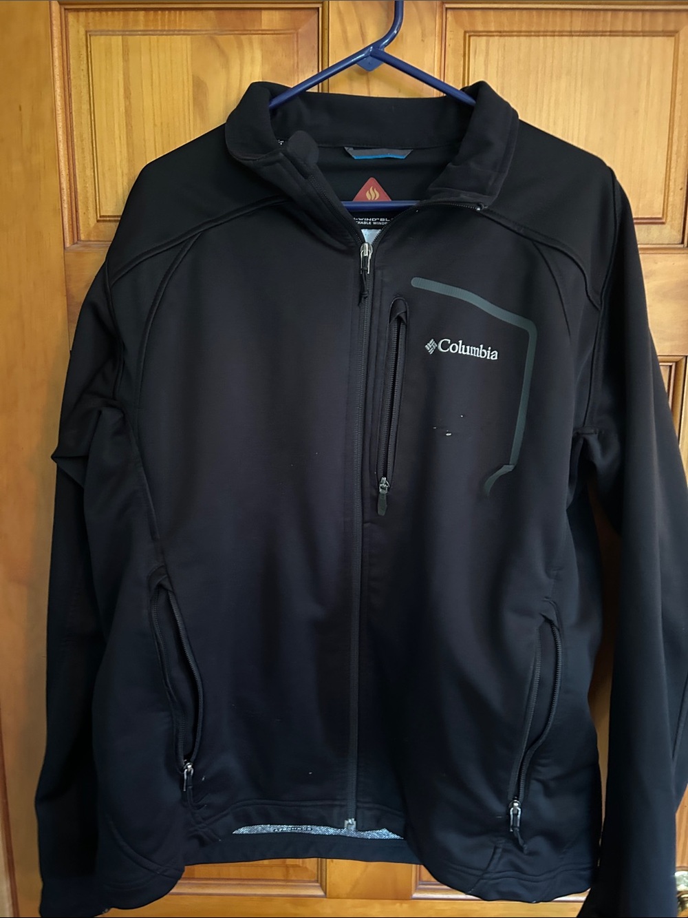 Columbia Black Men's Lightweight Softshell Jacket